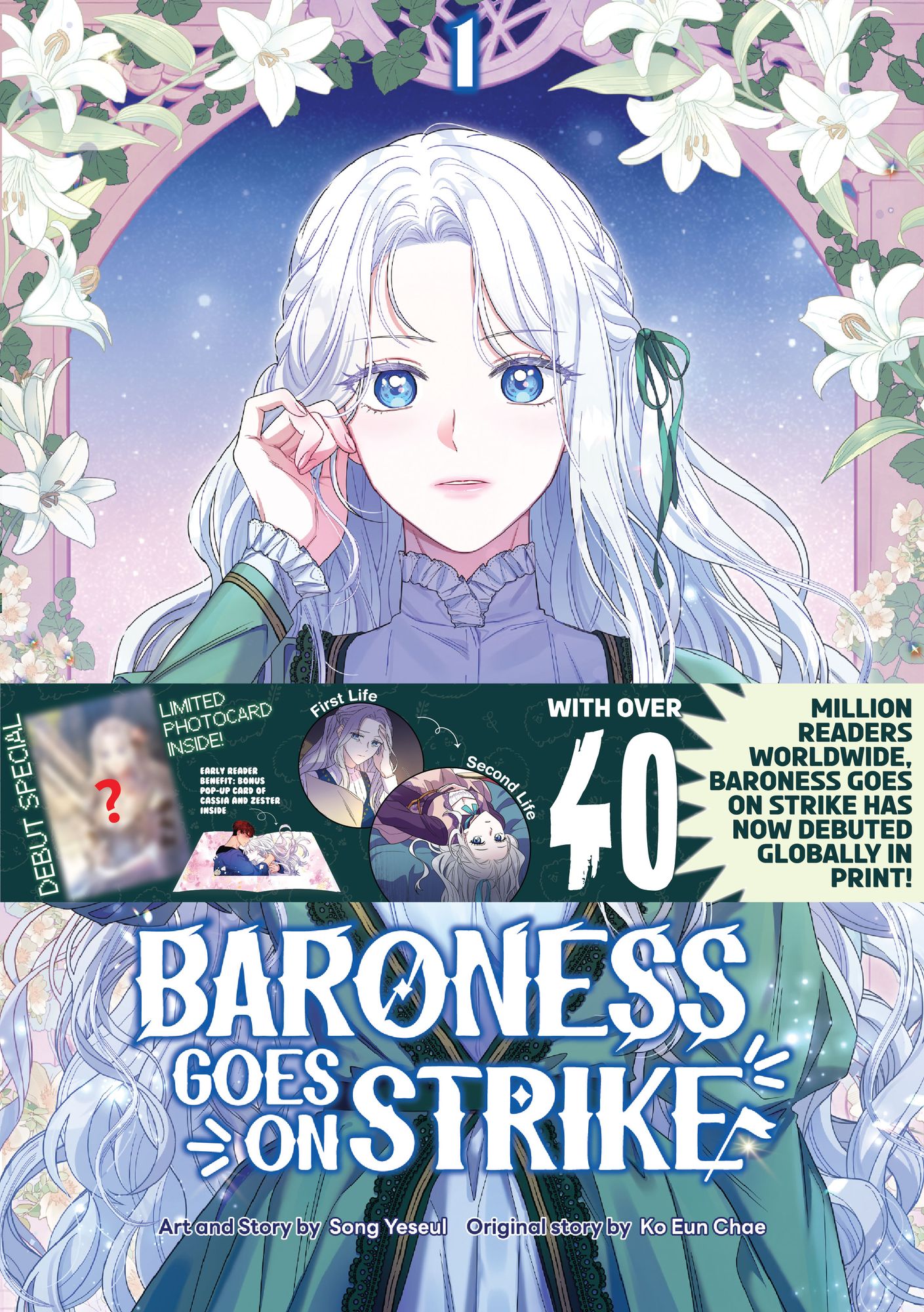 Baroness Goes on Strike Volume 1: Limited edition with Pop-up Card & Photocard of Cassia.