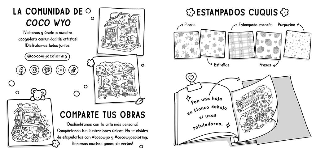 Pequeño refugio / Cozy Corner: Cute & Comfy Coloring Book