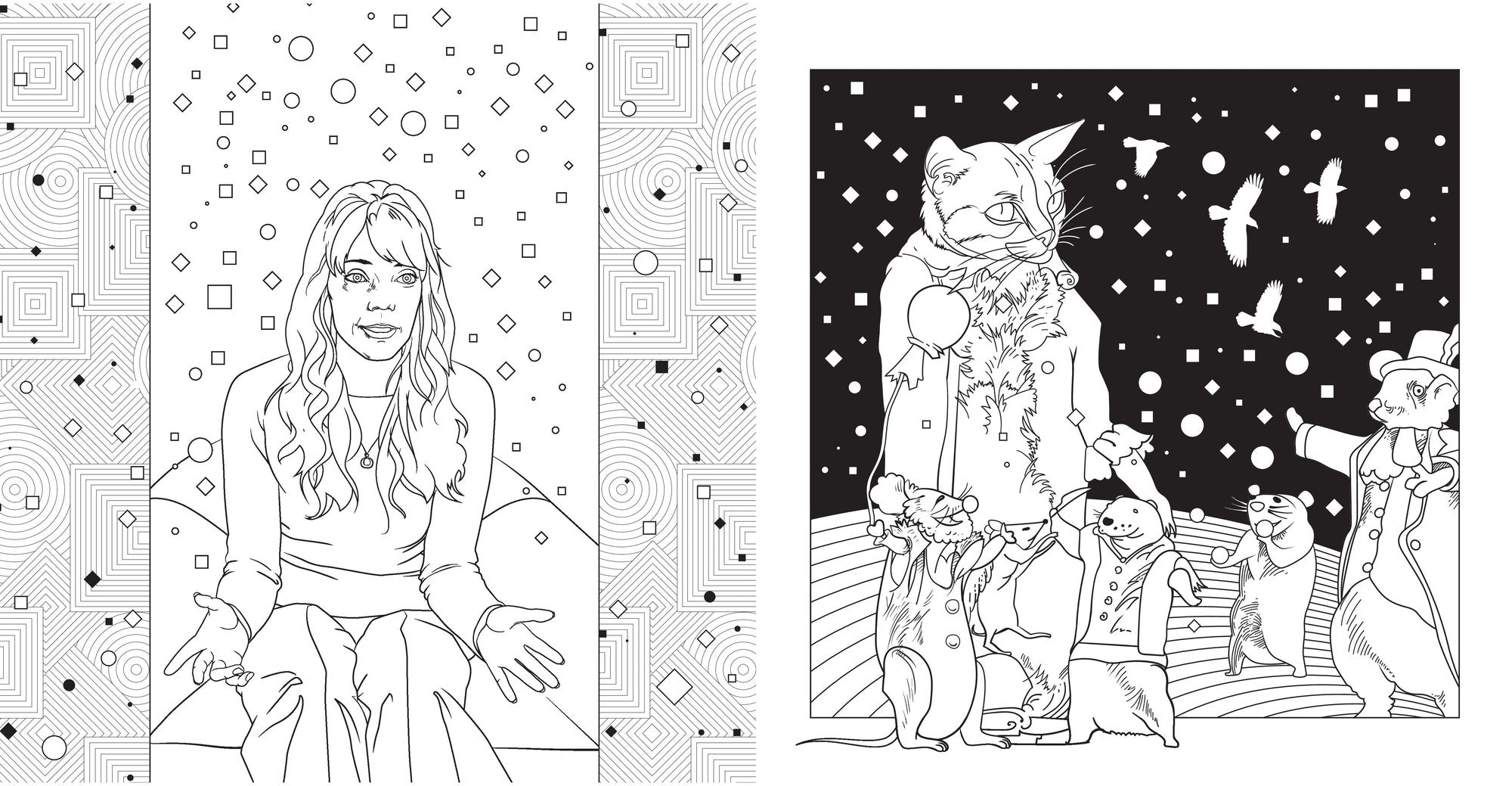 Miércoles Addams. Libro oficial para colorear / Wednesday: Official Coloring Book