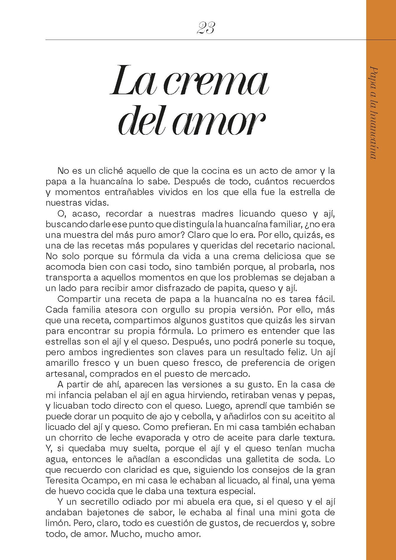 Cocinando historias / Cooking Up Stories