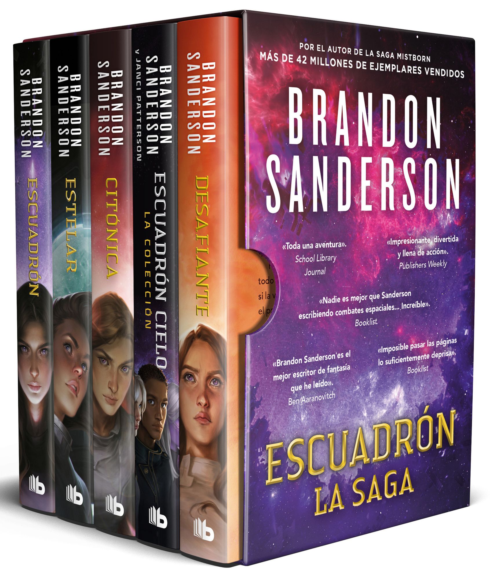Estuche Escuadrón (Contiene: Escuadrón; Estelar; Citónica; Desafiante y Escuadrón Cielo) / Skyward Boxed Set: Skyward; Starsight; Cytonic and Defiant