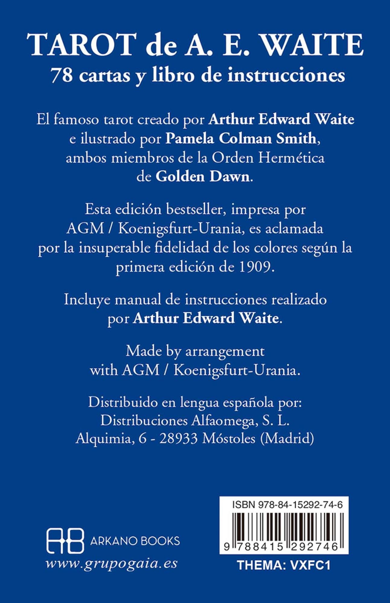 Tarot de A.E. WAITE: Ilustrado por P.C. Smith