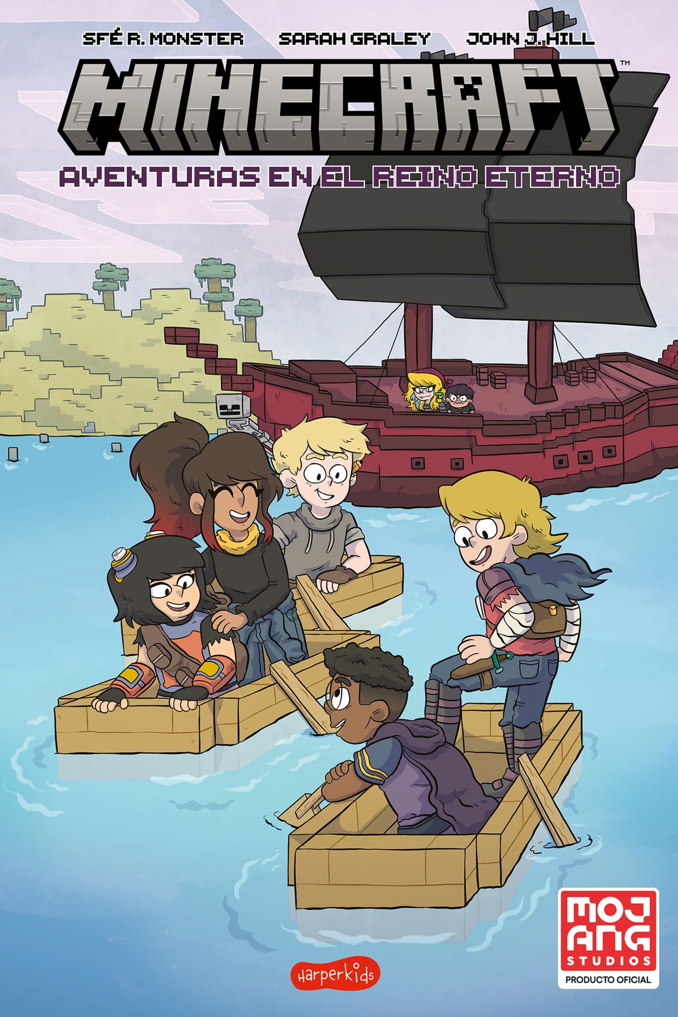 Minecraft oficial: Aventuras en el Reino Eterno (cómic) (Official Minecraft: Adv: (Official Minecraft: Adventures in the Eternal Realm (comic book) - Spanish Edition)