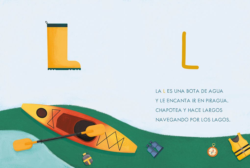 Mi primer abecedario. El carnaval de las letras (con letra mayúscula y texto rimado) / My First Alphabet Book