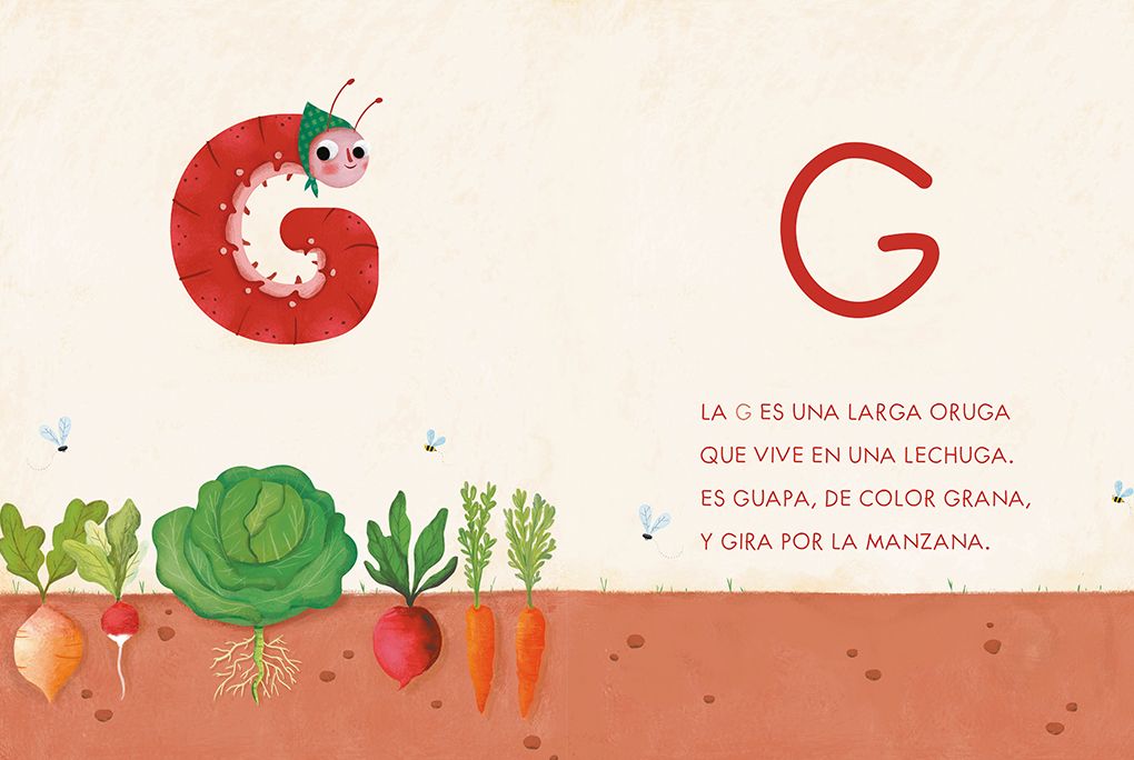 Mi primer abecedario. El carnaval de las letras (con letra mayúscula y texto rimado) / My First Alphabet Book