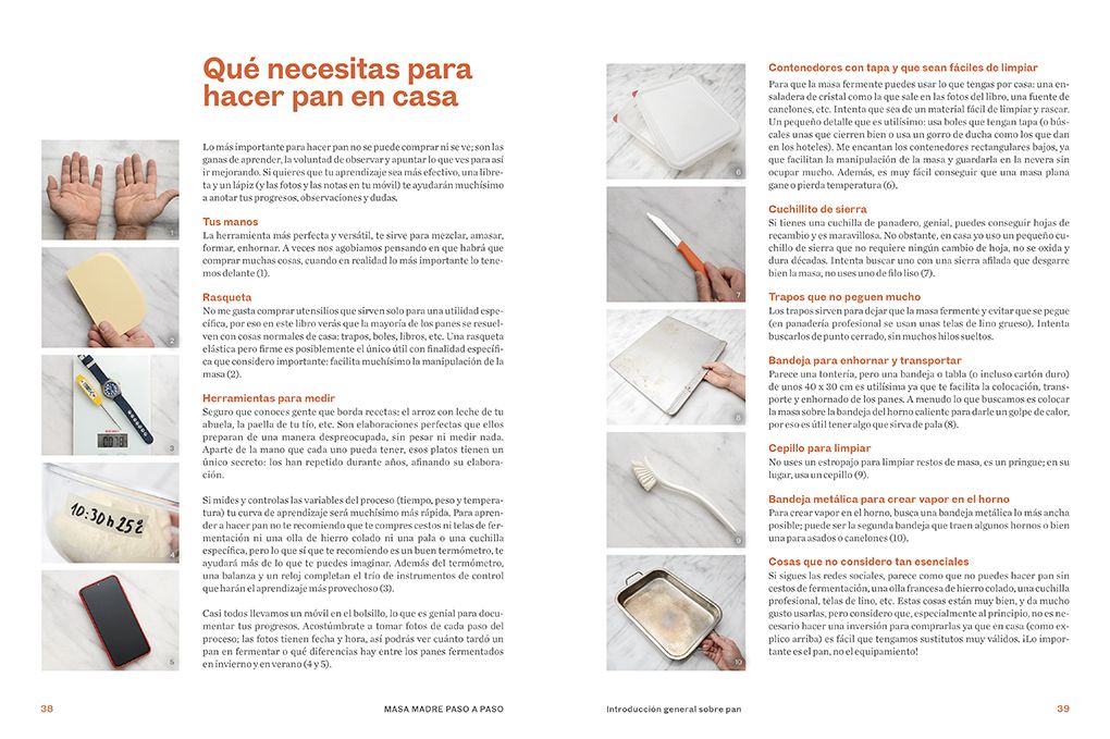 Masa madre paso a paso / Sourdough Step by Step