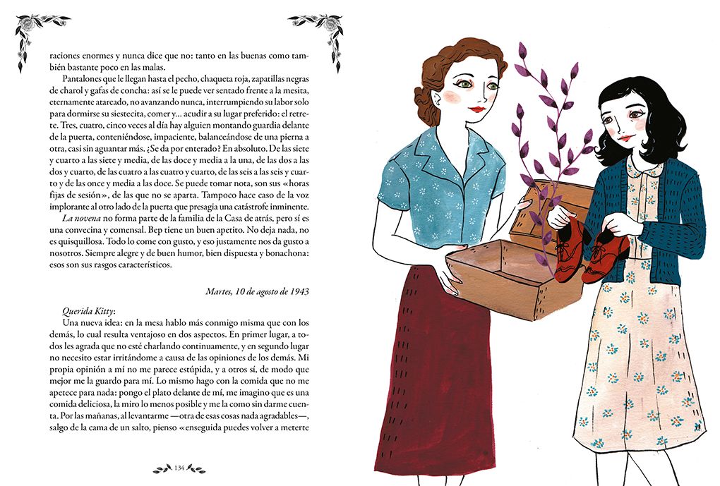 Diario de Anne Frank (edición ilustrada) / The Diary of a Young Girl (Illustrated Edition)