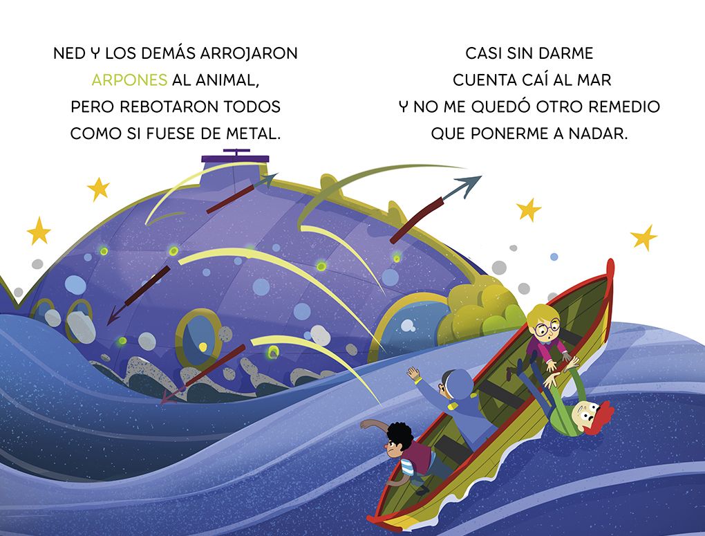 PHONICS IN SPANISH-Aprende a leer con Julio Verne: Veinte mil leguas de viaje submarino / PHONICS IN SPANISH-Twenty-Thousand Leagues Under the Sea