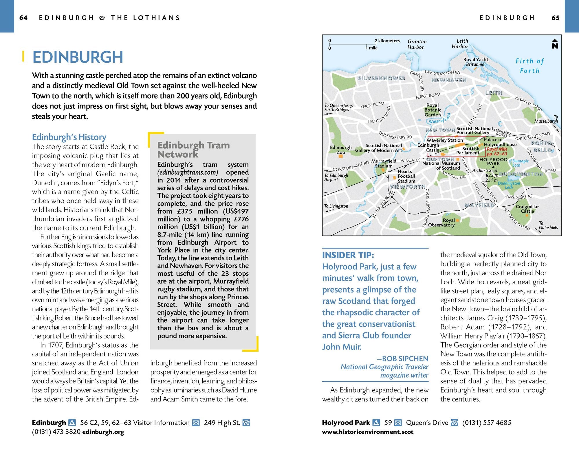 National Geographic Traveler Scotland 4th Edition