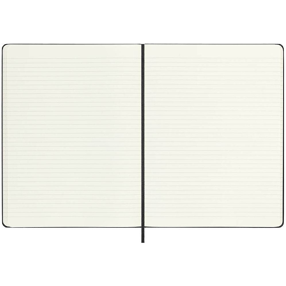 Moleskine Classic Notebook, Extra Large, Ruled, Black, Hard Cover (7.5 x 10)