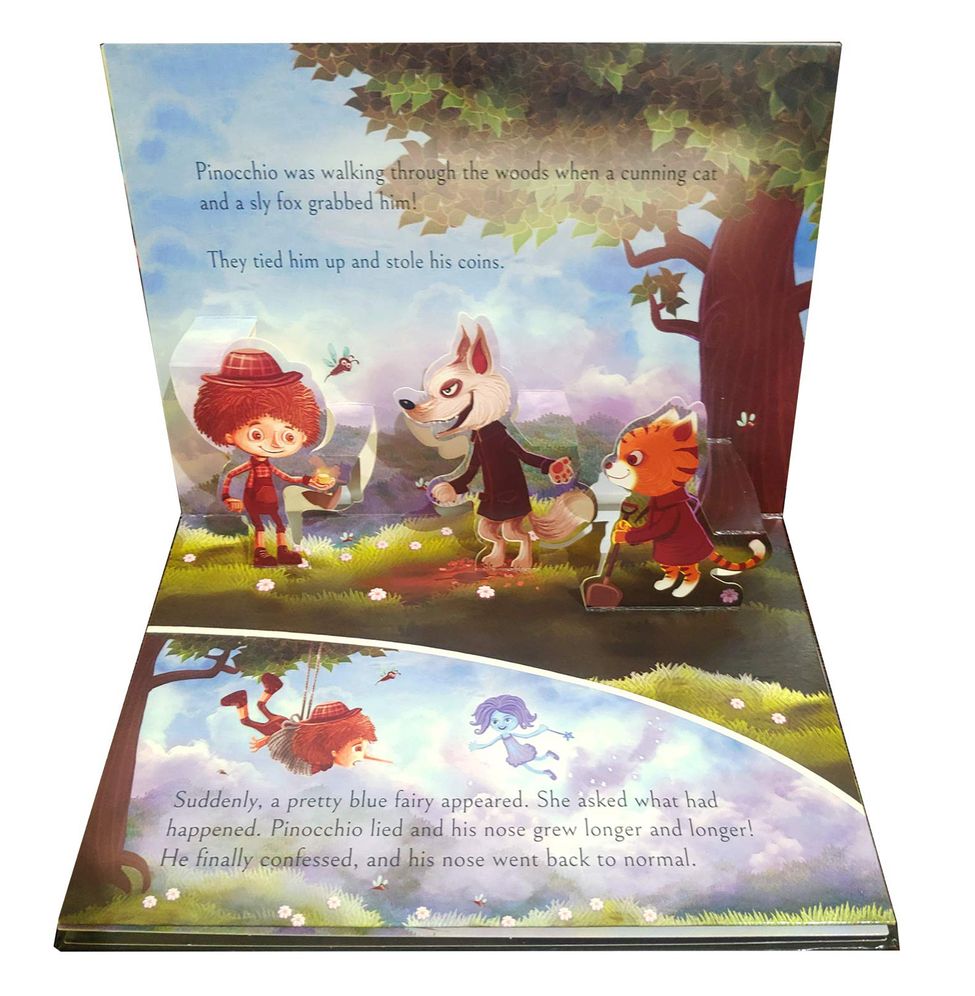 My First Pop Up Fairy Tales - Pinocchio : Pop up Books for children