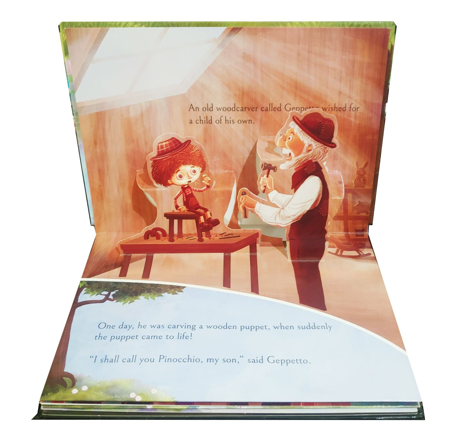 My First Pop Up Fairy Tales - Pinocchio : Pop up Books for children