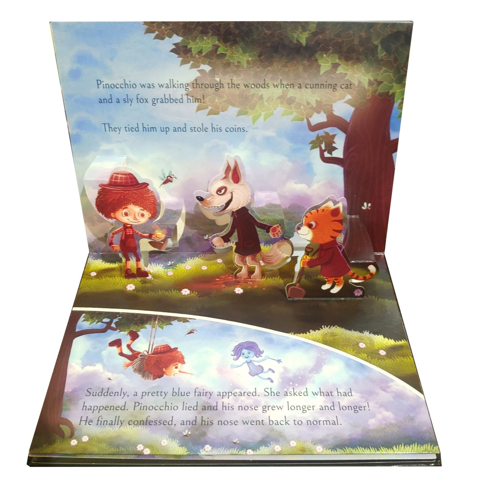 My First Pop Up Fairy Tales - Pinocchio : Pop up Books for children