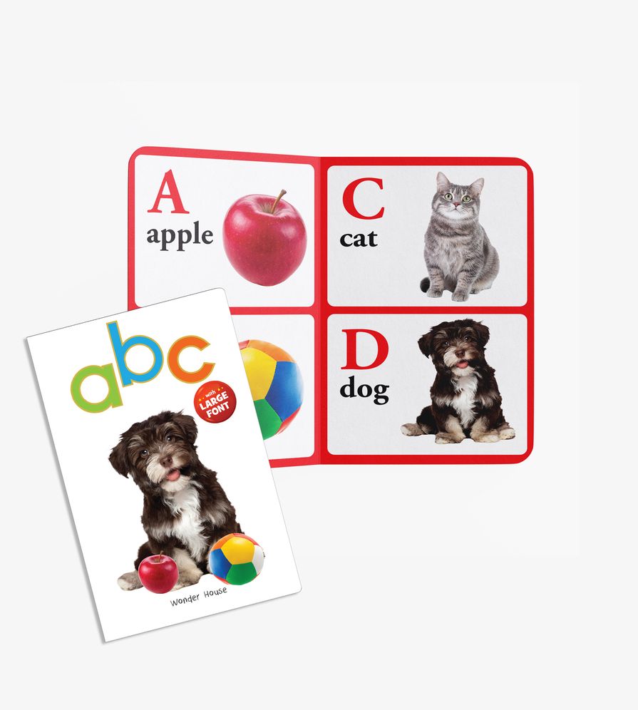 Early Learning Library - Box Set of 10 Books : Big Board Books Series (Large Font)