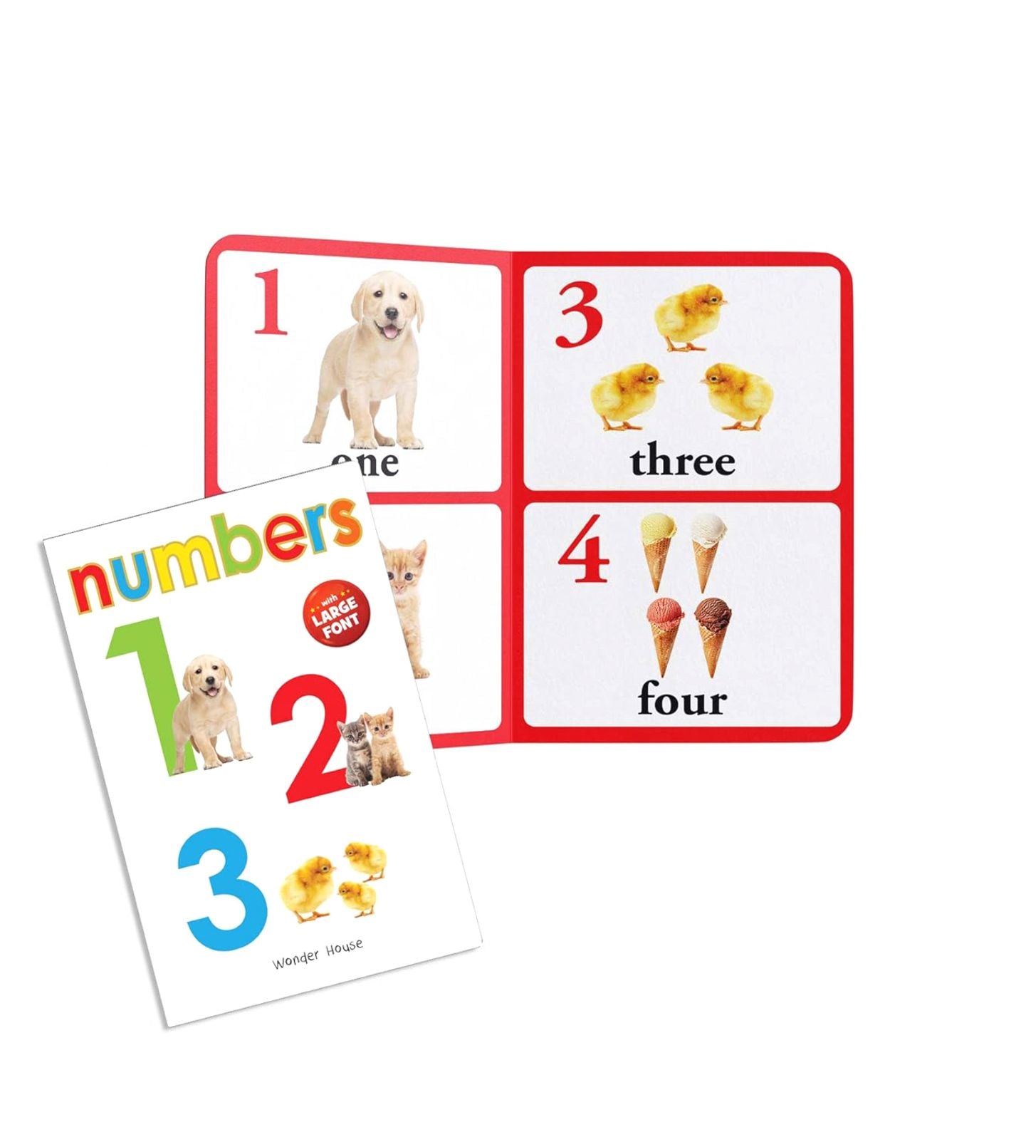 Early Learning Library - Box Set of 10 Books : Big Board Books Series (Large Font)