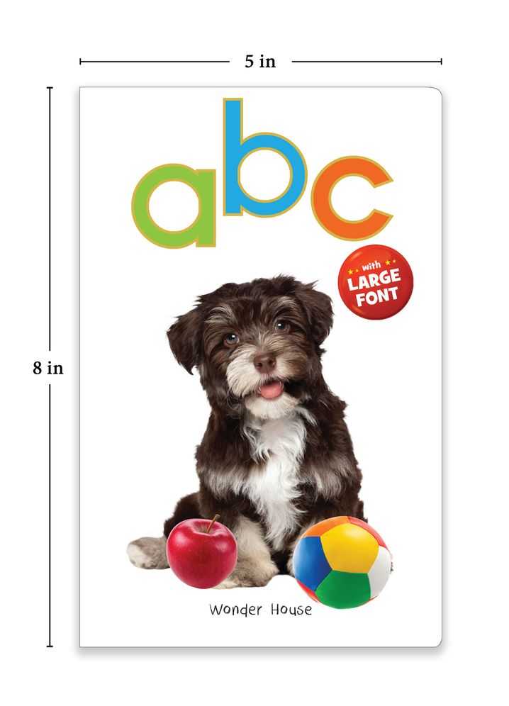Early Learning Library - Box Set of 10 Books : Big Board Books Series (Large Font)