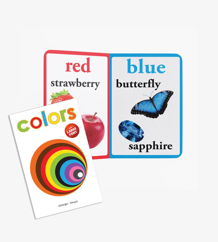 Early Learning Library - Box Set of 10 Books : Big Board Books Series (Large Font)