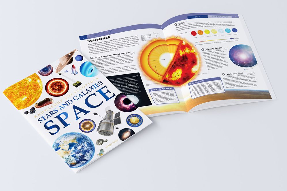 Space - Collection of 6 Books: Knowledge Encyclopedia For Children