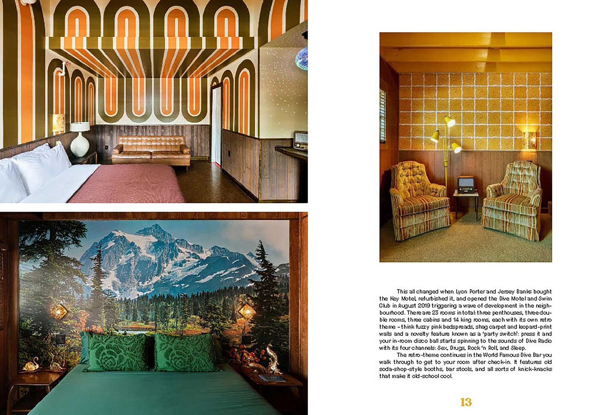 Vintage Motels: America's Most Inspiring Motels Beautifully Restored With Respect For History
