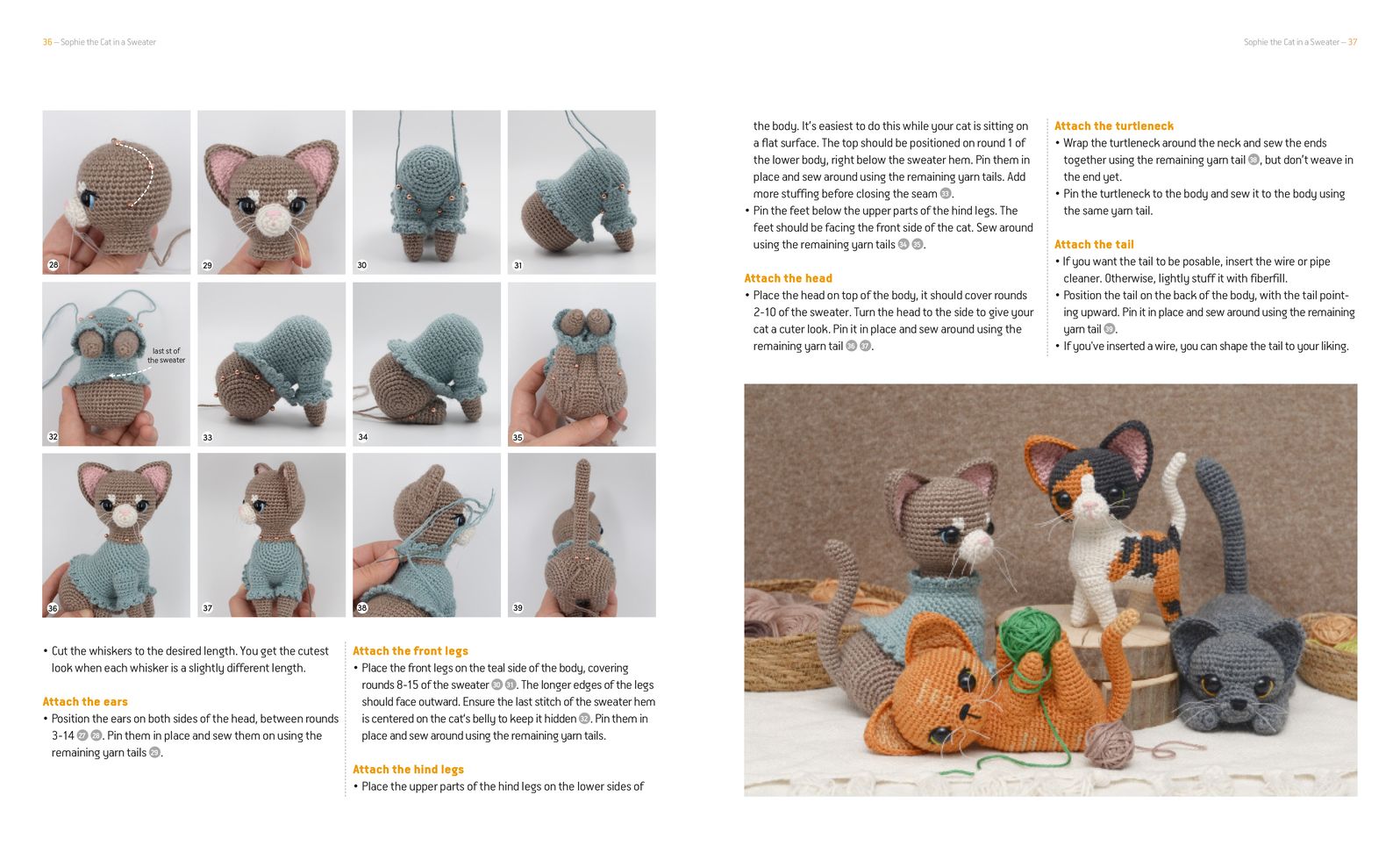Crochet Cats & Dogs: 15 amigurumi patterns for pet lovers