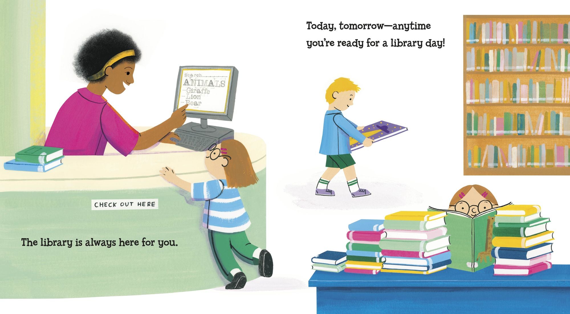 I'm So Happy You're Here: A Celebration of Library Joy