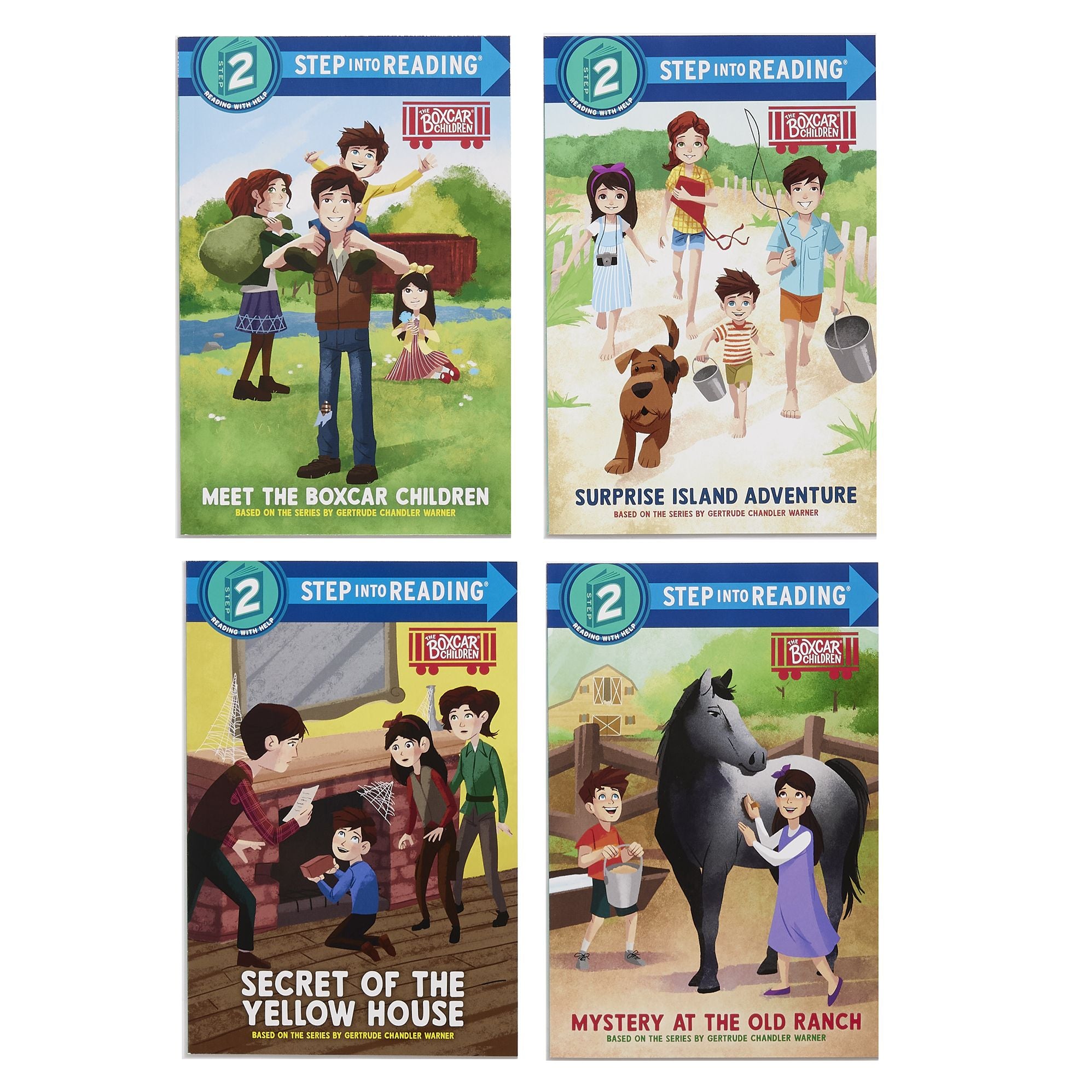 Boxcar Children Step into Reading Boxed Set #1