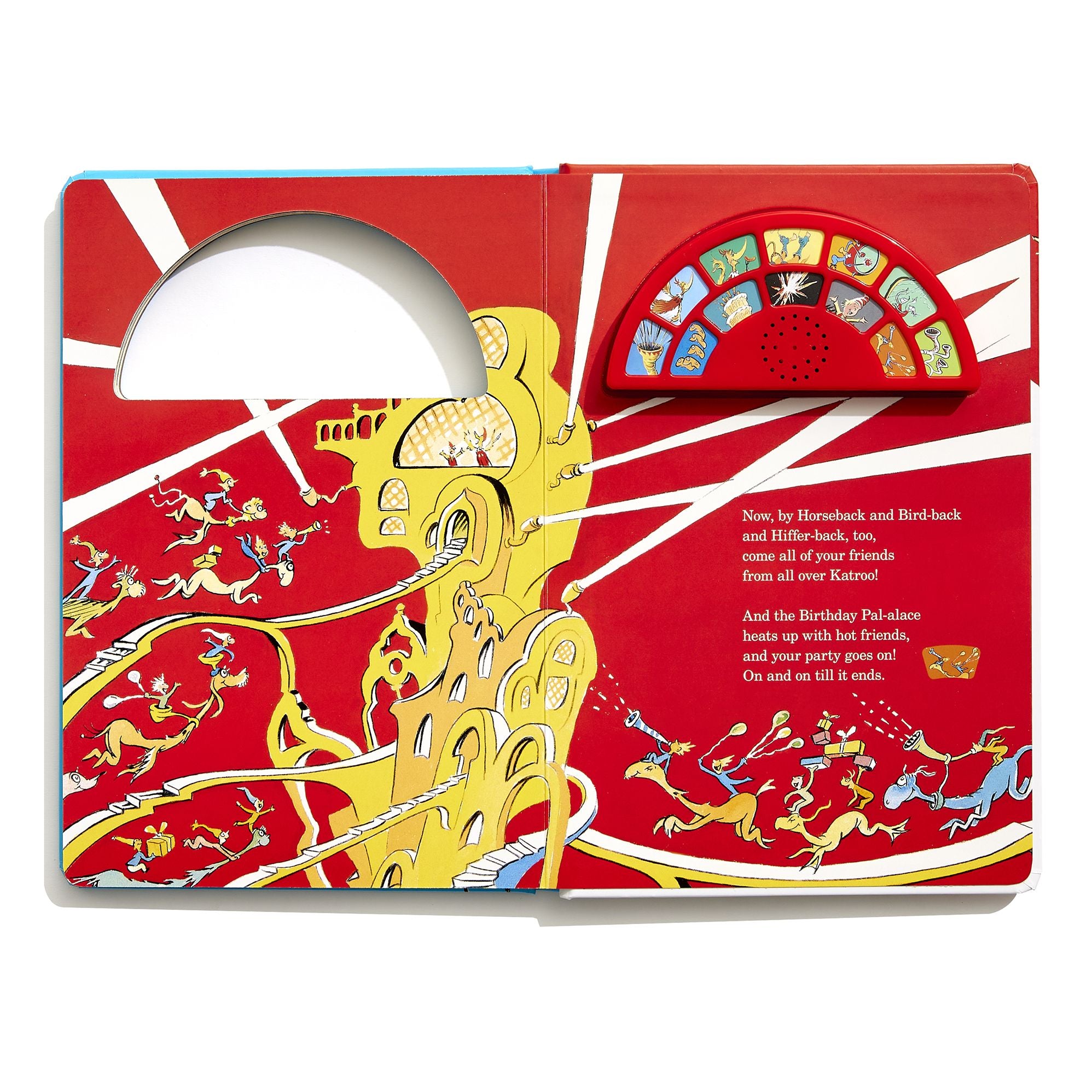 Dr. Seuss's Happy Birthday to You! with 12 Silly Sounds: An Interactive Read and Listen Book