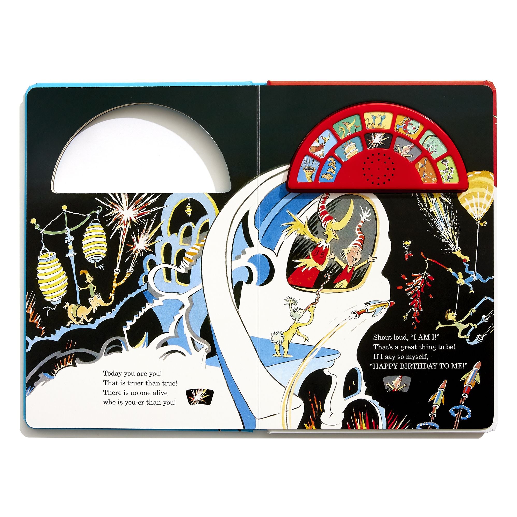 Dr. Seuss's Happy Birthday to You! with 12 Silly Sounds: An Interactive Read and Listen Book