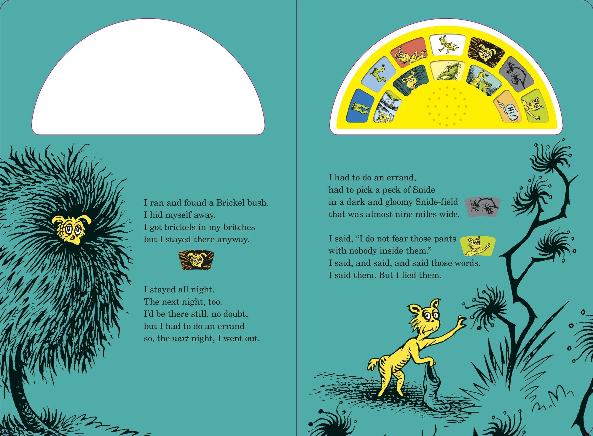 Dr. Seuss's What Was I Scared Of? with 12 Silly Sounds!: An Interactive Read and Listen Book