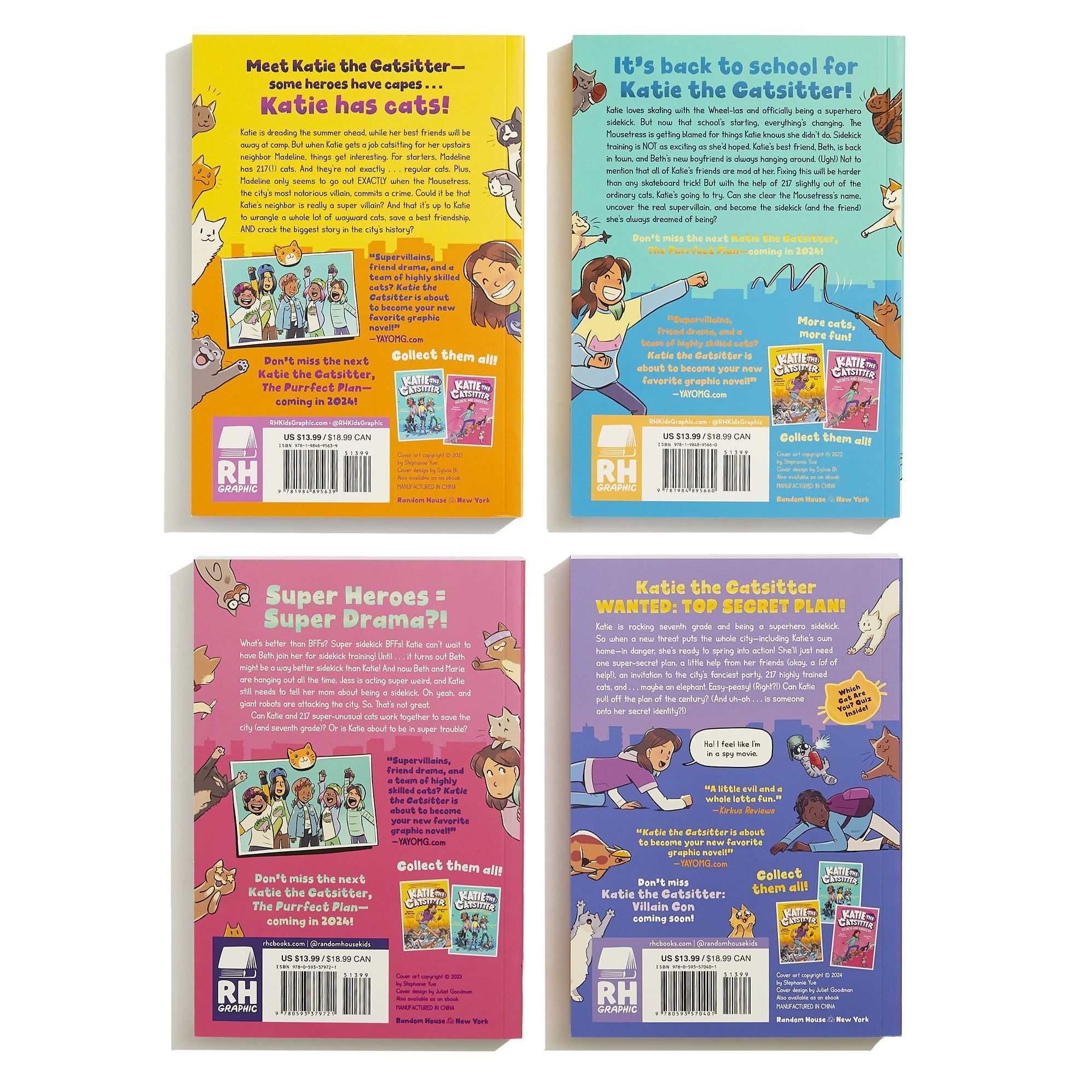 Katie the Catsitter: Kitty Carrier Box Set (Books 1-4): (A Graphic Novel Boxed Set)