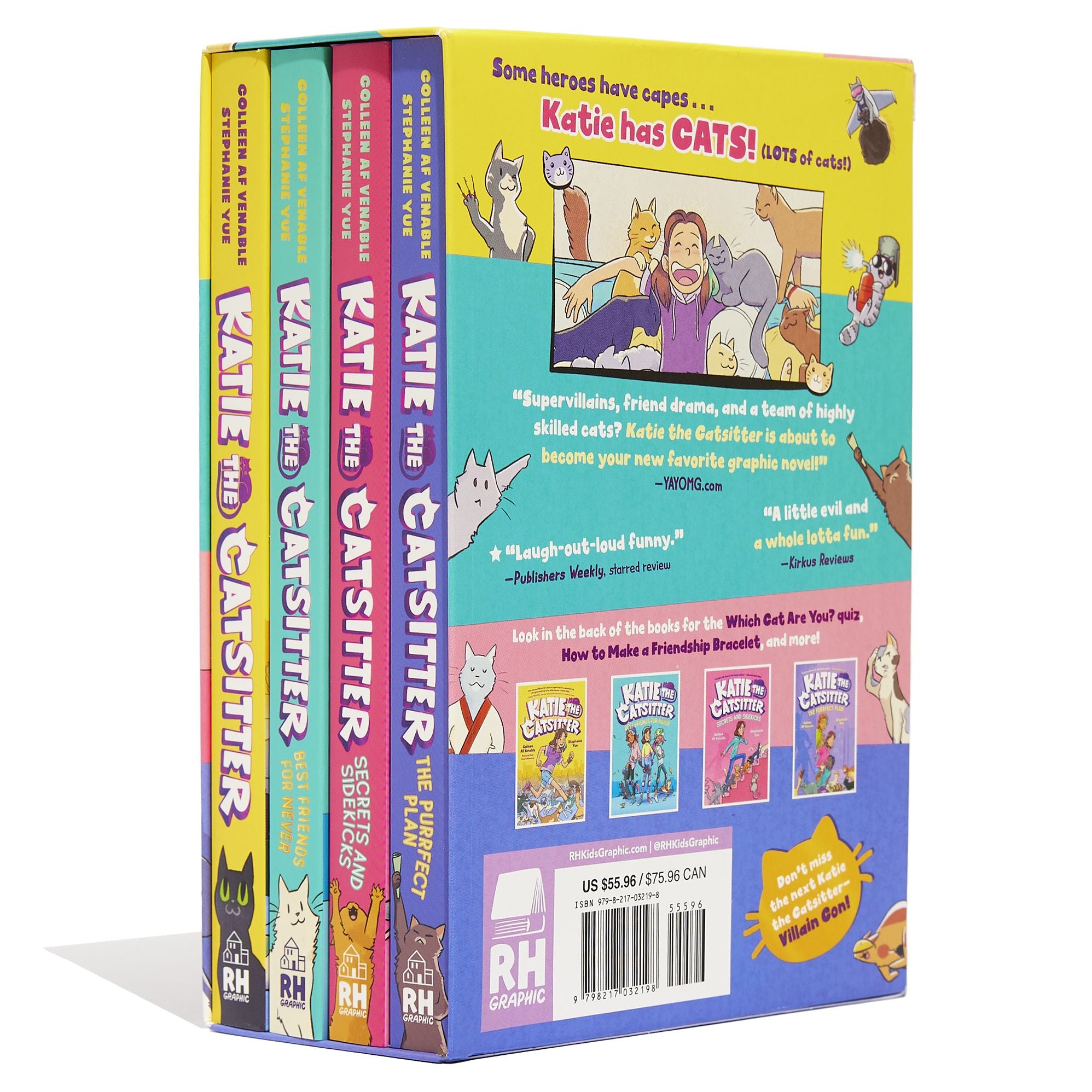 Katie the Catsitter: Kitty Carrier Box Set (Books 1-4): (A Graphic Novel Boxed Set)