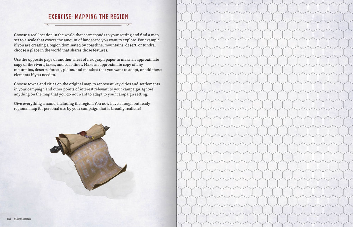 Dungeon Master's Workbook of Worldbuilding (Dungeons & Dragons): An Official Companion to the Dungeon Master's Guide