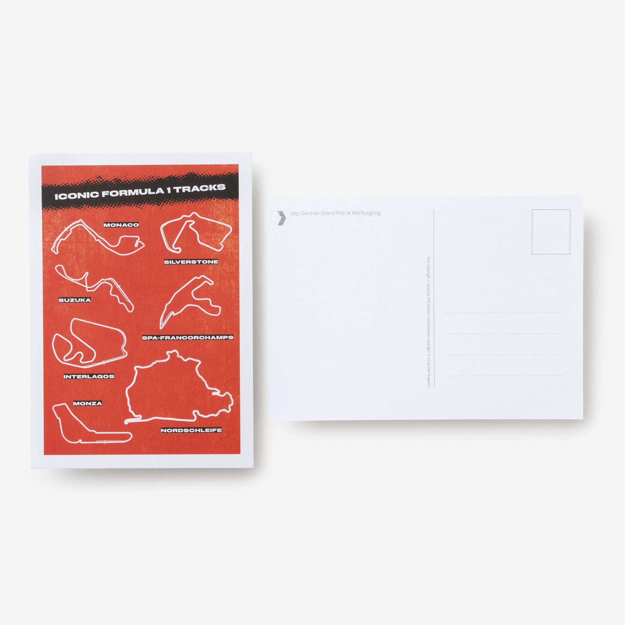 Grand Prix Postcards: 100 Postcards Celebrating Formula 1