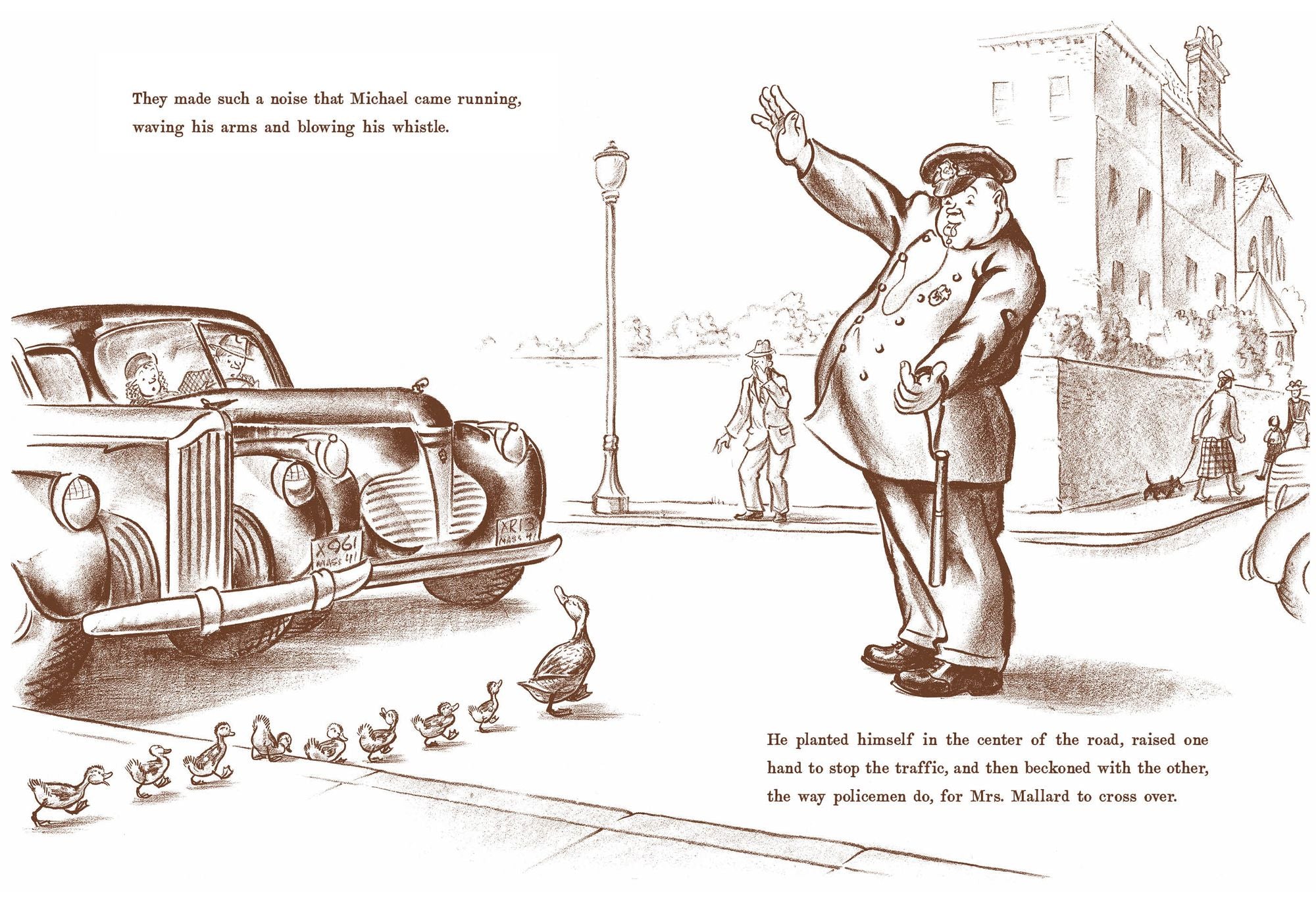 Make Way for Ducklings (Caldecott Medal Winner)