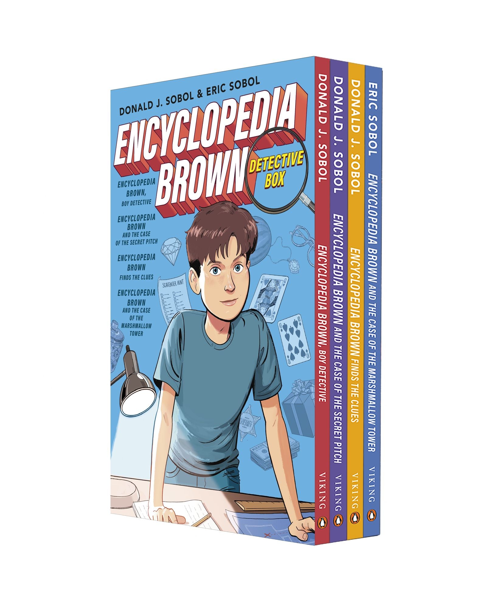 Encyclopedia Brown Detective Box Set (4-Book Box Set)