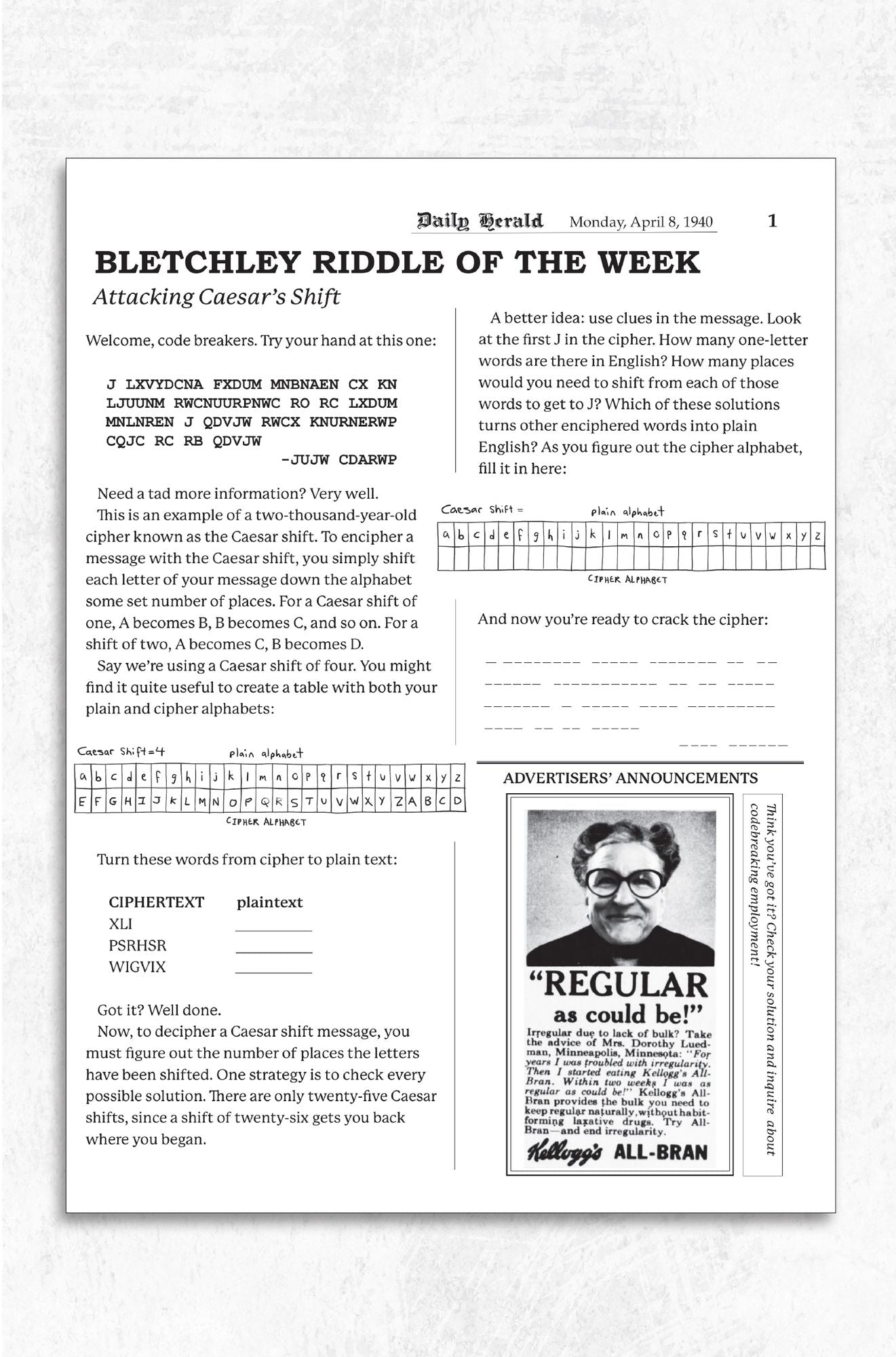 The Bletchley Riddle (B&N Exclusive Edition)