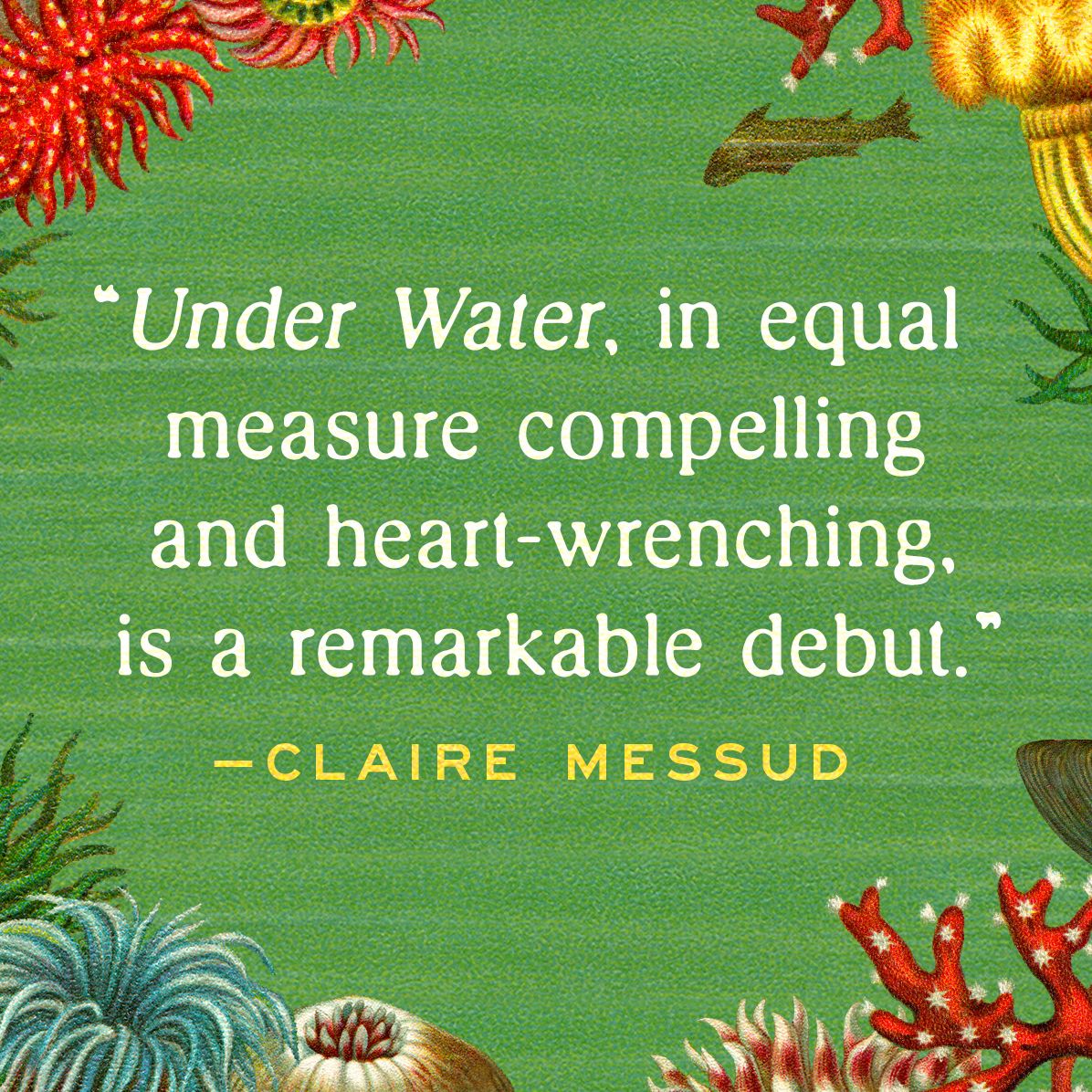Under Water: A Novel