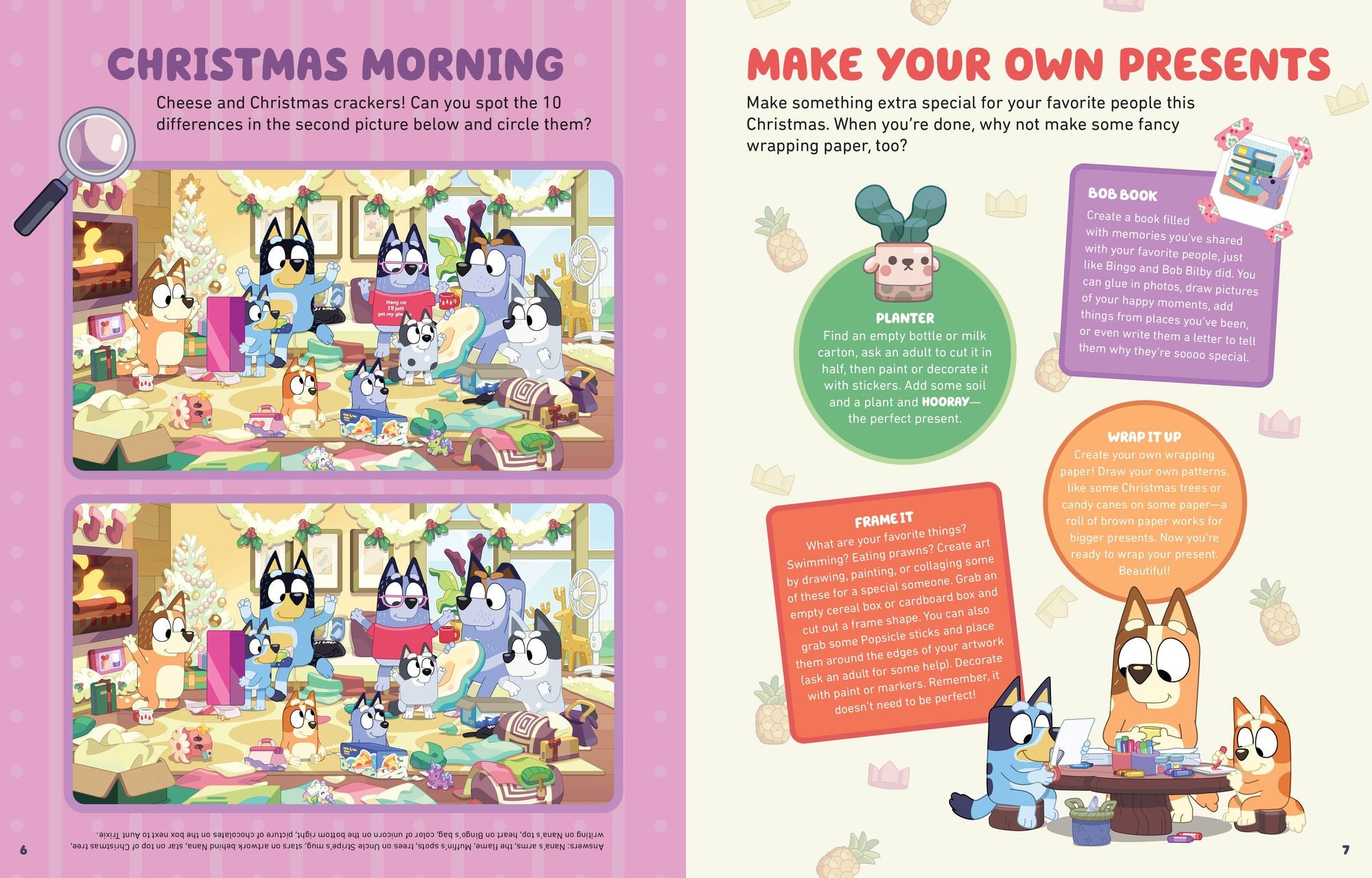 Bluey: Christmas Craft: A Craft Book