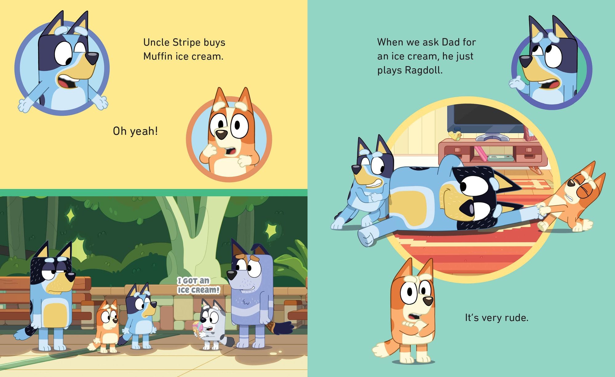 I Love My Family by Bluey and Bingo