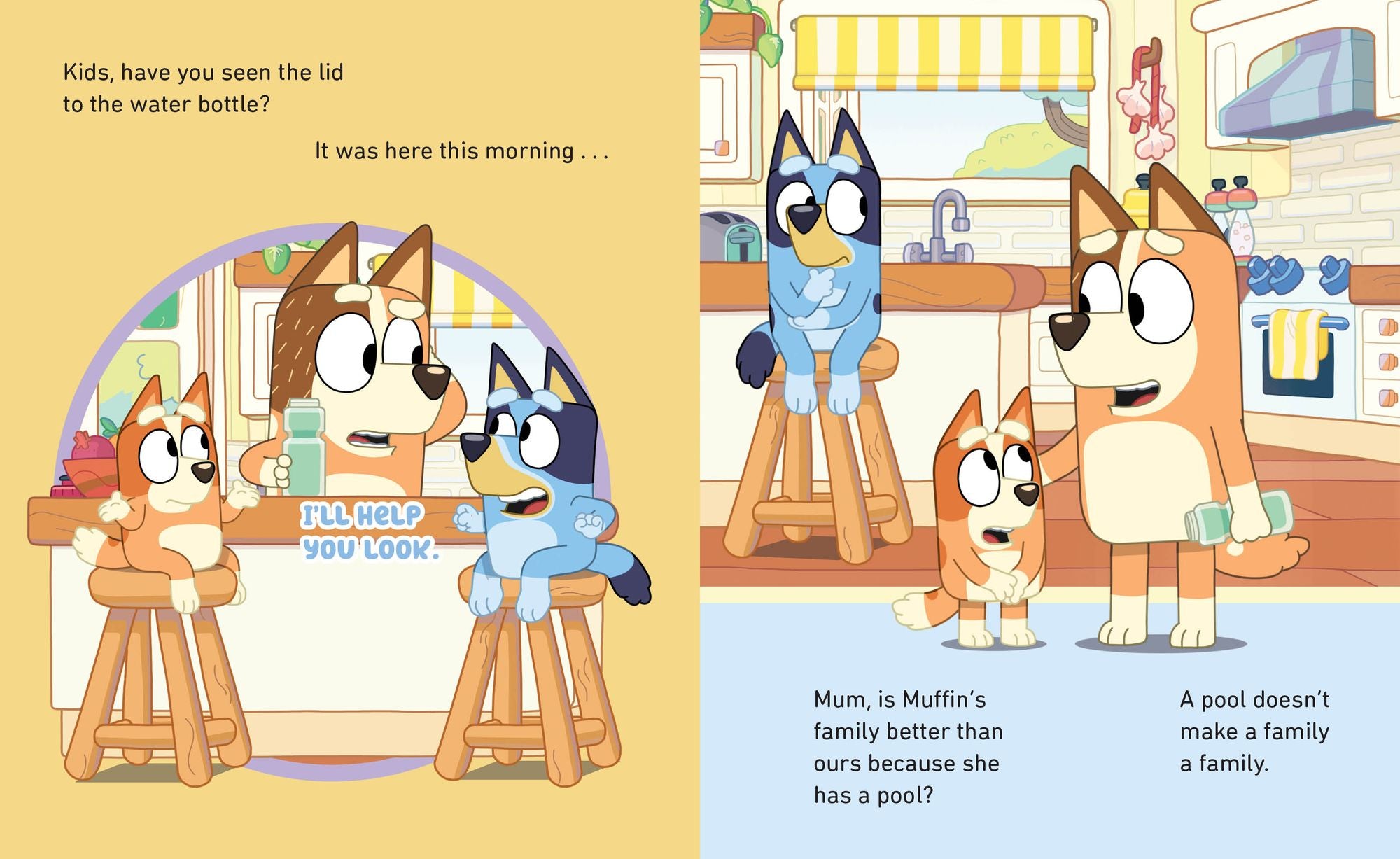 I Love My Family by Bluey and Bingo