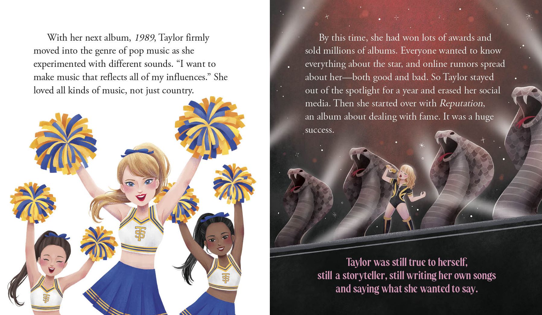 Taylor Swift: A Who HQ Illustrated Biography