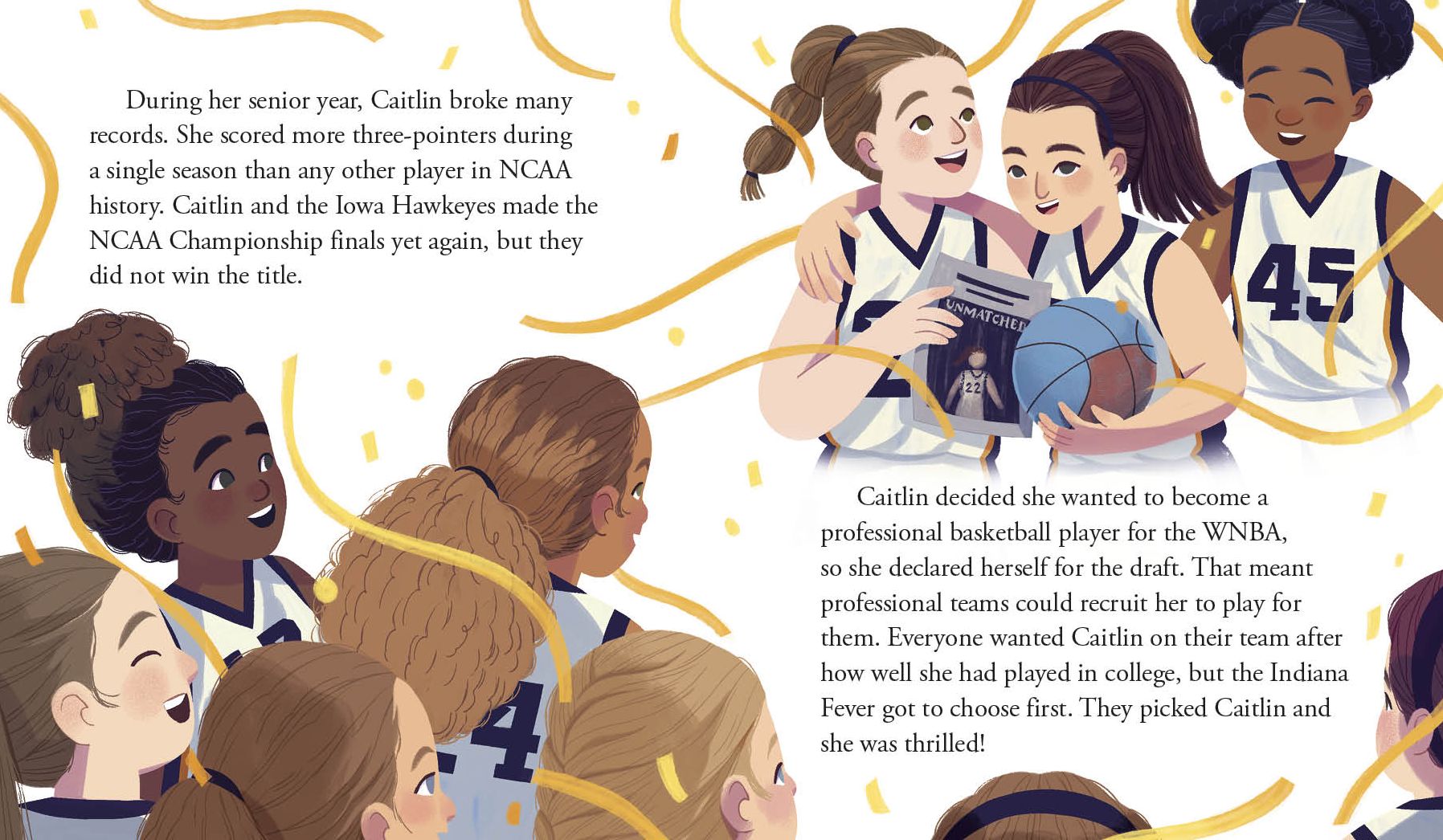 Caitlin Clark: A Who HQ Illustrated Biography