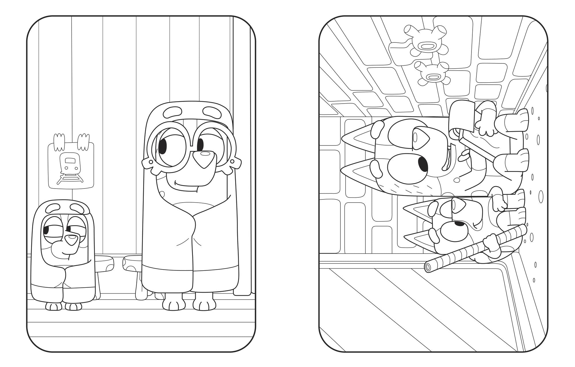 Bluey: Super Mega Coloring Book