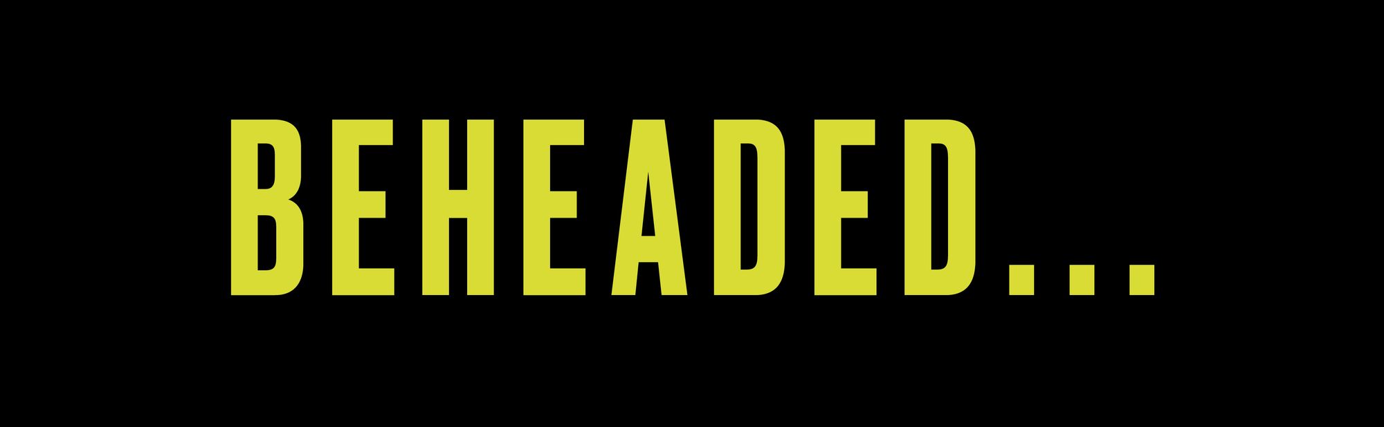 The Beheading Game: A Novel