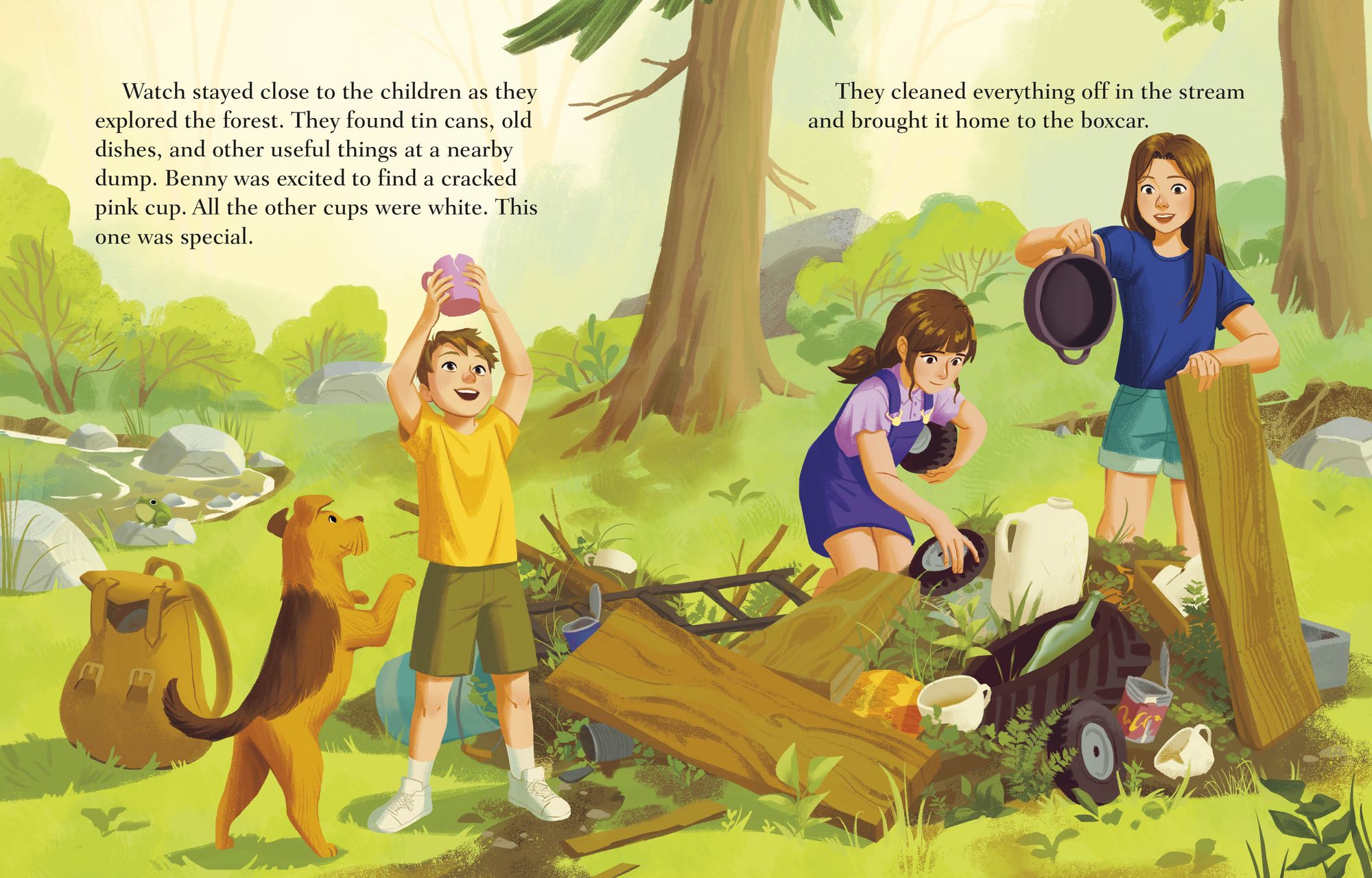 The Boxcar Children Little Golden Book