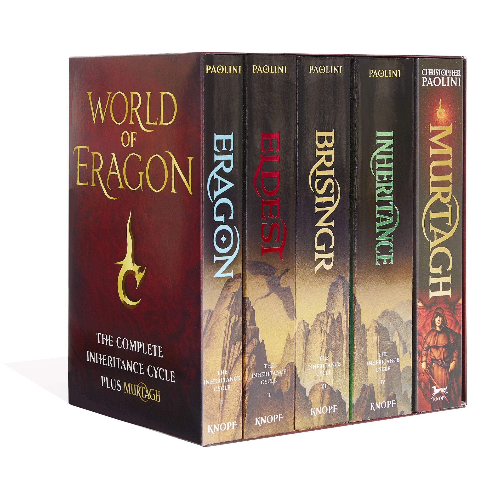 World of Eragon 5-Book Paperback Boxed Set: Eragon; Eldest; Brisingr; Inheritance; Murtagh