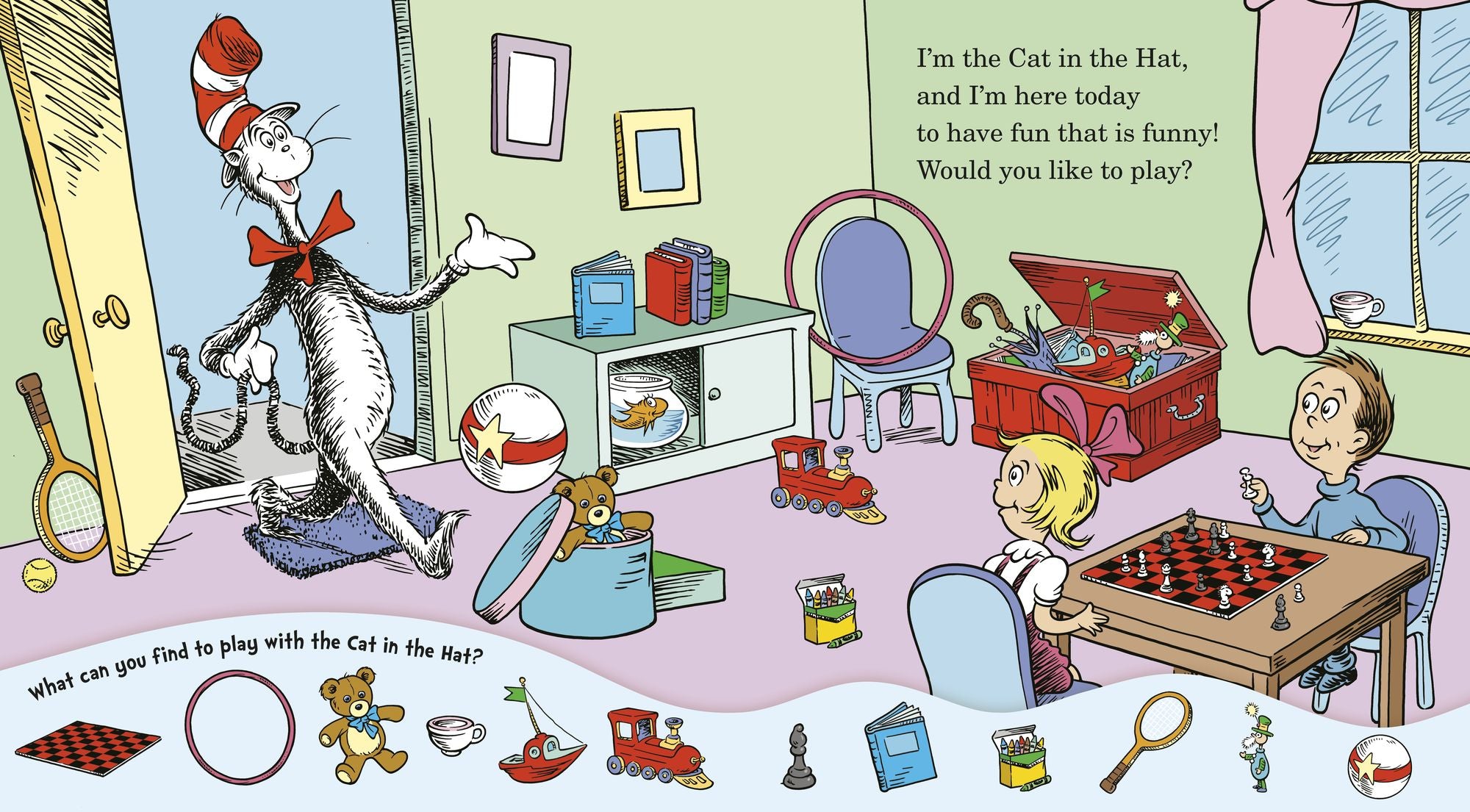 The Cat in the Hat's Super-Dee-Dooper Seek and Find!: With Over 100 Silly Things to Find