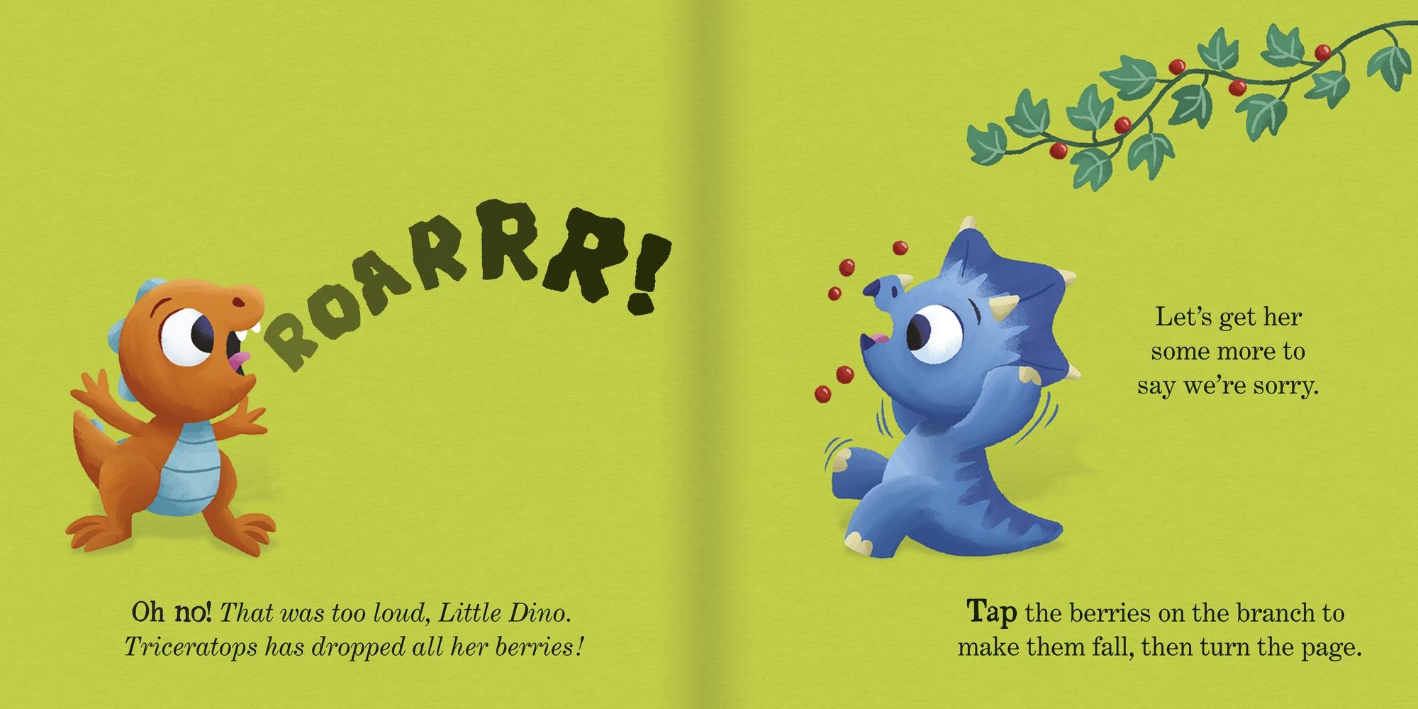 There's a Dinosaur in Your Book
