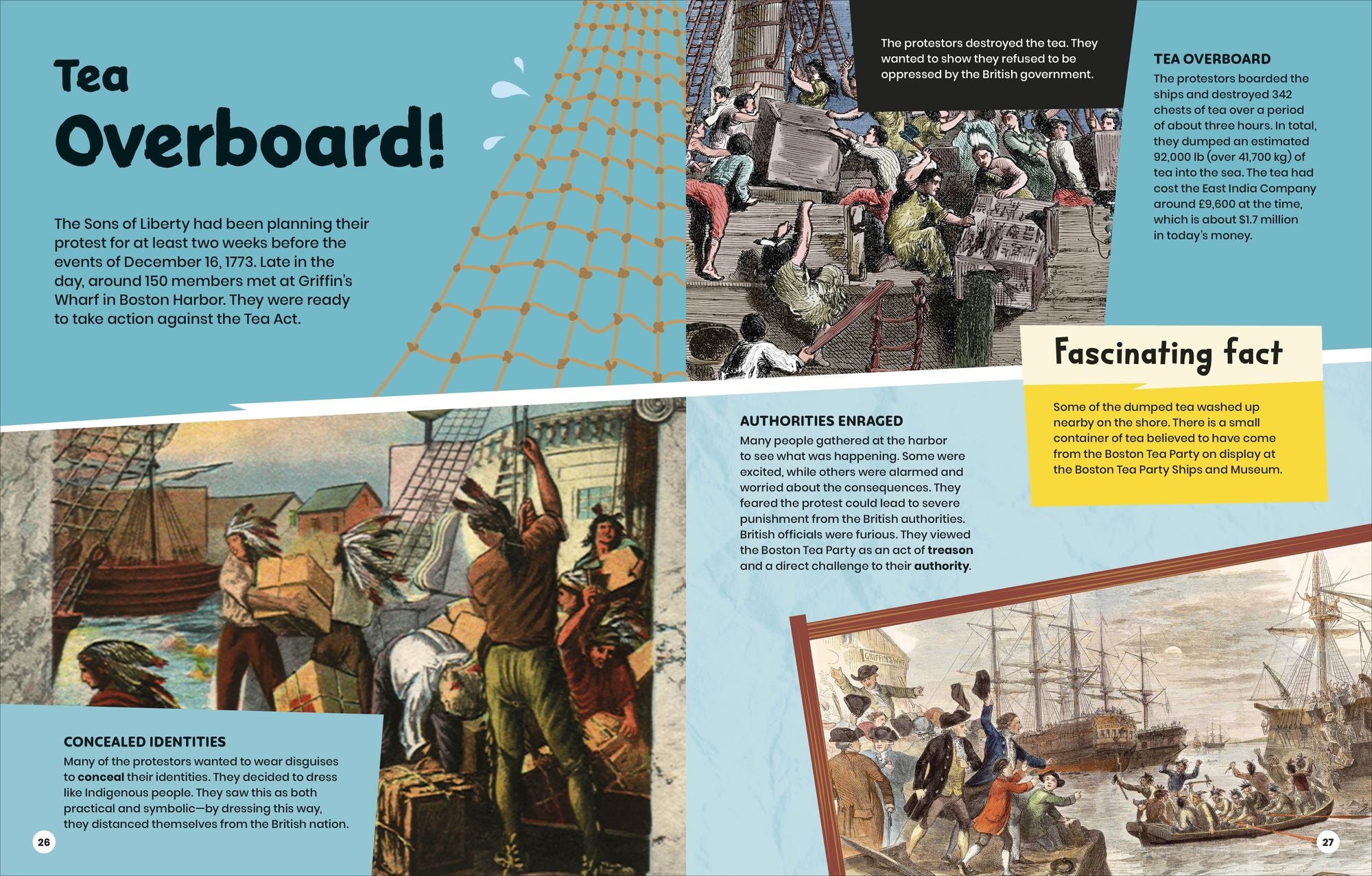 DK Super History Boston Tea Party