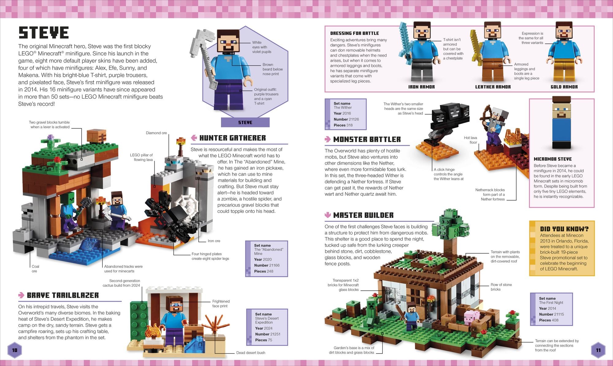 LEGO Minecraft Visual Dictionary: With an Exclusive LEGO Minecraft Minifigure